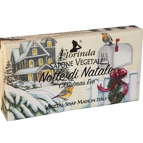 

FLORINDA Мыло "Счастливого Рождества" Notte Di Natale / Сочельник 100, Мыло "Счастливого Рождества" Notte Di Natale / Сочельник