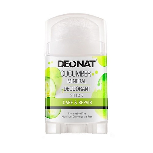 

ДЕОНАТ Натуральный минеральный дезодорант (квасцы аммонийные) с экстрактом огурца 100, Натуральный минеральный дезодорант (квасцы аммонийные) с экстрактом огурца