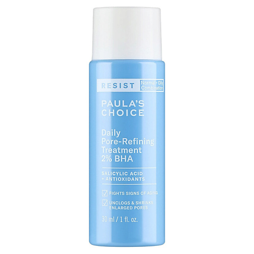 

PAULA'S CHOICE Тоник для лица Resist Daily Pore-Refining Treatment 2% BHA 30, Тоник для лица Resist Daily Pore-Refining Treatment 2% BHA