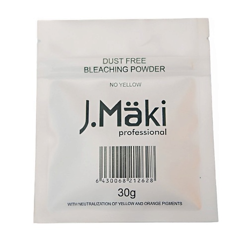 

J.MÄKI PROFESSIONAL Осветляющий обеспыленный порошок 30, Осветляющий обеспыленный порошок