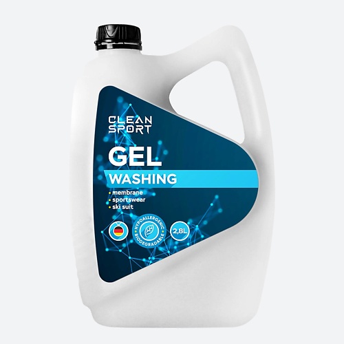 

CLEAN SPORT Гель для стирки мембраны, пуховиков, спортивной одежды и горнолыжных костюмов 2800, Гель для стирки мембраны, пуховиков, спортивной одежды и горнолыжных костюмов