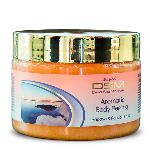 

MON PLATIN Ароматический скраб для тела с экстрактом пассифлоры и папайи 330, Ароматический скраб для тела с экстрактом пассифлоры и папайи