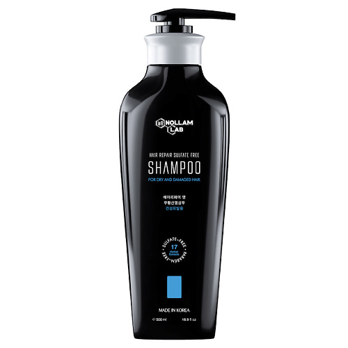 

NOLLAM LAB Восстанавливающий бессульфатный шампунь для сухих и поврежденных волос 500, Восстанавливающий бессульфатный шампунь для сухих и поврежденных волос