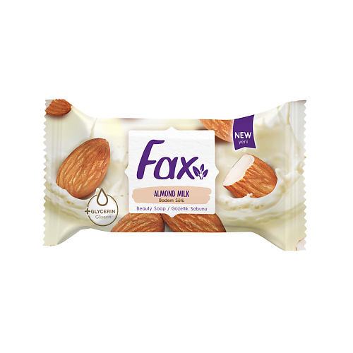 

FAX Туалетное мыло Крем & Миндальное молочко 75, Туалетное мыло Крем & Миндальное молочко