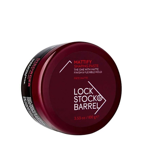 Паста для укладки волос LOCK STOCK & BARREL Матовая паста для укладки волос Mattify Shaping Paste