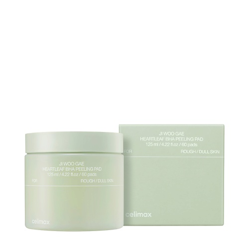 

CELIMAX Тонизирующие пэды Ji Woo Gae Heartleaf BHA Peeling Pad, Тонизирующие пэды Ji Woo Gae Heartleaf BHA Peeling Pad