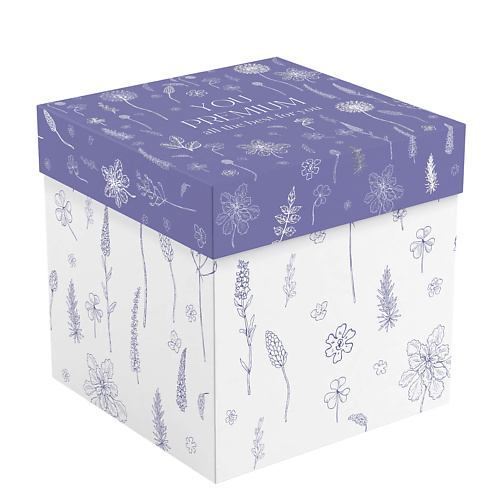 

MESHU Коробка складная подарочная "Floral", с лентой, отделка фольгой, Коробка складная подарочная "Floral", с лентой, отделка фольгой