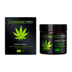 Крем для лица CANNABIO ночной