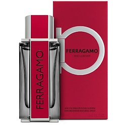 SALVATORE FERRAGAMO Red Leather