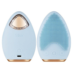 Силиконовая щеточка для умывания и массажа лица Bright Lux