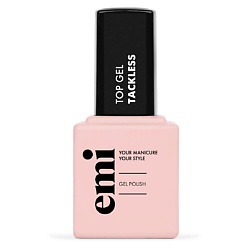 Эластичный топ для гель-лака без липкого слоя E.MiLac Top gel Tackless