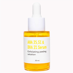 Отшелушивающая сыворотка с AHA и BHA кислотами