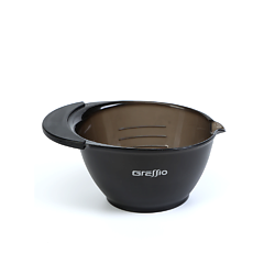 Парикмахерская чаша для окрашивания и осветления волос с нескользящей ручкой