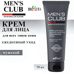 Крем для лица Ежедневный уход Men's Club
