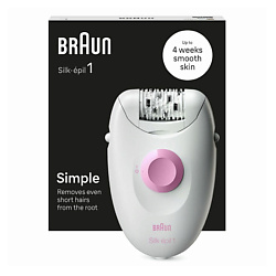 Эпилятор Braun Silk-epil 1-000