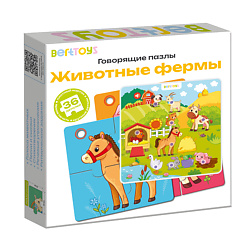 Интерактивные Говорящие Пазлы Животные фермы - Пазлтач