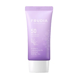Солнцезащитный крем для лица с черникой увлажняющий SPF50 PA++++