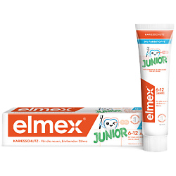 Зубная паста Elmex Junior 6-12 лет