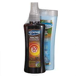 Масло для загара SPF 30 + Молочко после загара
