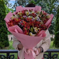Букет из 19 альстромерий "Мирцен"