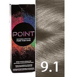 Краска для волос, тон №9.1, Светлый блонд пепельный