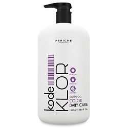 Шампунь для окрашенных (и обесцвеченных волос) Kode KLOR Shampoo Daily Care