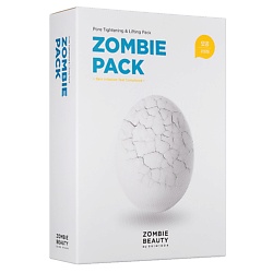 Маска для лица на основе центеллы и пантенола Zombie Beauty 8 шт