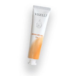 Профессиональный солнцезащитный детокс-крем VISELLE DETOX SPF 50+