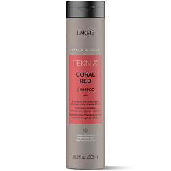 Шампунь для обновления цвета красных оттенков волос Teknia Color Refresh Coral Red Shampoo
