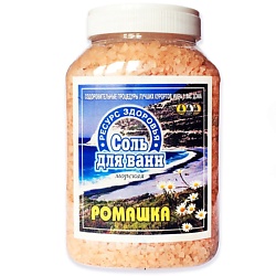 Соль морская для ванны Ромашка