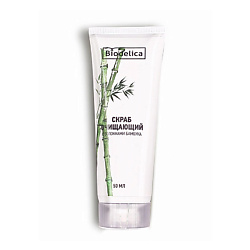 Скраб для лица с волокнами бамбука