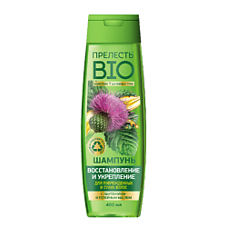 Шампунь «Восстановление и укрепление» с репейным маслом