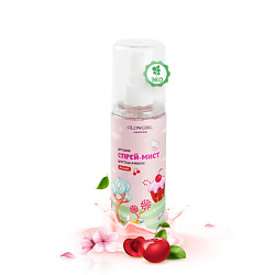 Мист с шиммером увлажняющий для тела и волос Розовая Вишня / Pink Cherry Glitter Mist
