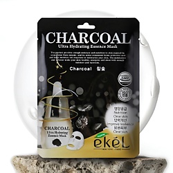 Ekel Ultra Hydrating Essence Mask Charcoal Тканевая маска с экстрактом древесного угля