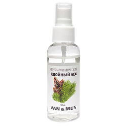 Спрей ароматический для дома и офиса Хвойный лес