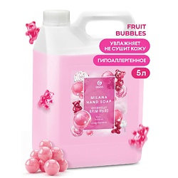 Milana Крем-мыло жидкое увлажняющее Fruit bubbles
