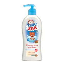 Пена детская ТИК-ТАК  с лавандой