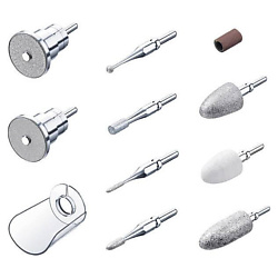 Комплект сменных насадок для маникюрно-педикюрного набора MP62