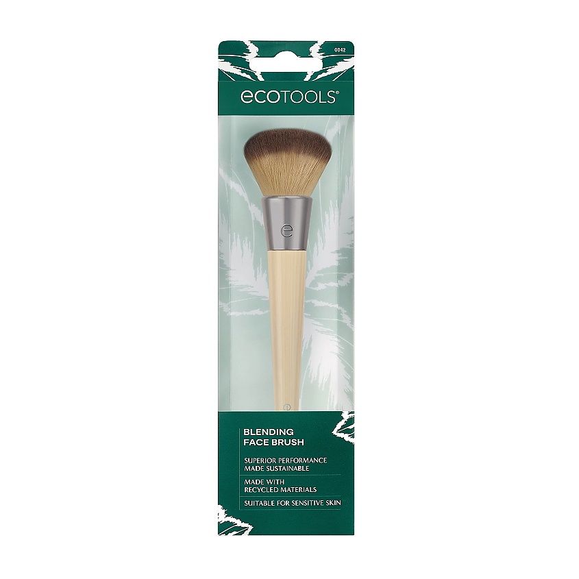 ECOTOOLS Кисть для тональной основы Blending Face Brush – фото 4
