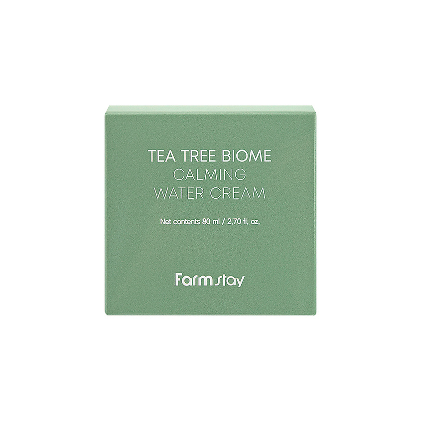 FARMSTAY Увлажняющий крем для лица с чайным деревом Tea Tree Biome Calming Water Cream – фото 2
