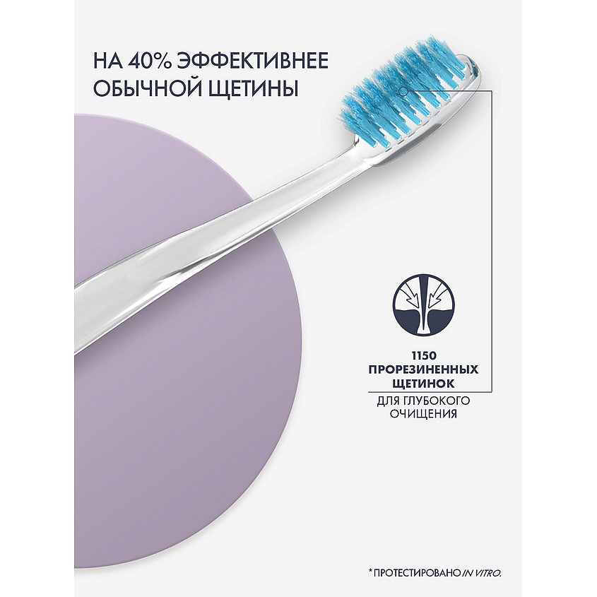 SPLAT Инновационная зубная щетка средней жесткости Professional Whitening – фото 7