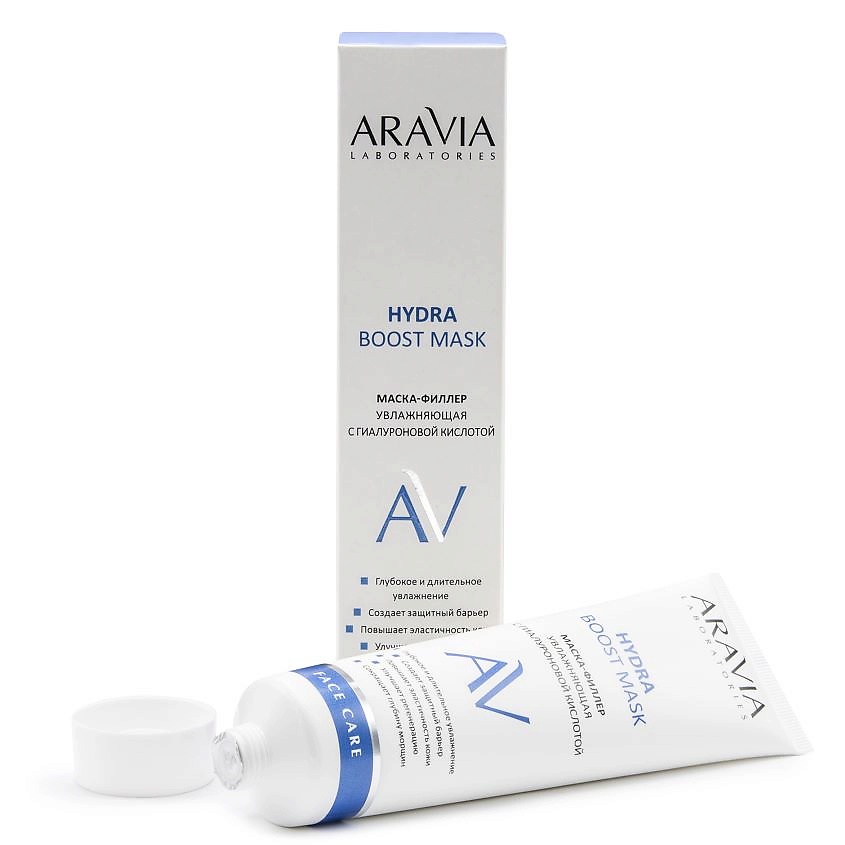 ARAVIA LABORATORIES Маска-филлер увлажняющая с гиалуроновой кислотой Hydra Boost Mask – фото 2