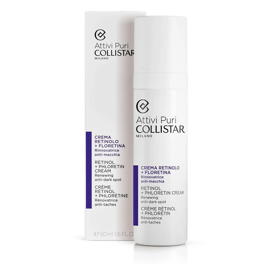 COLLISTAR Крем для лица с ретинолом и флорентином Attivi Puri Retinol + Phloretin Cream – фото 2