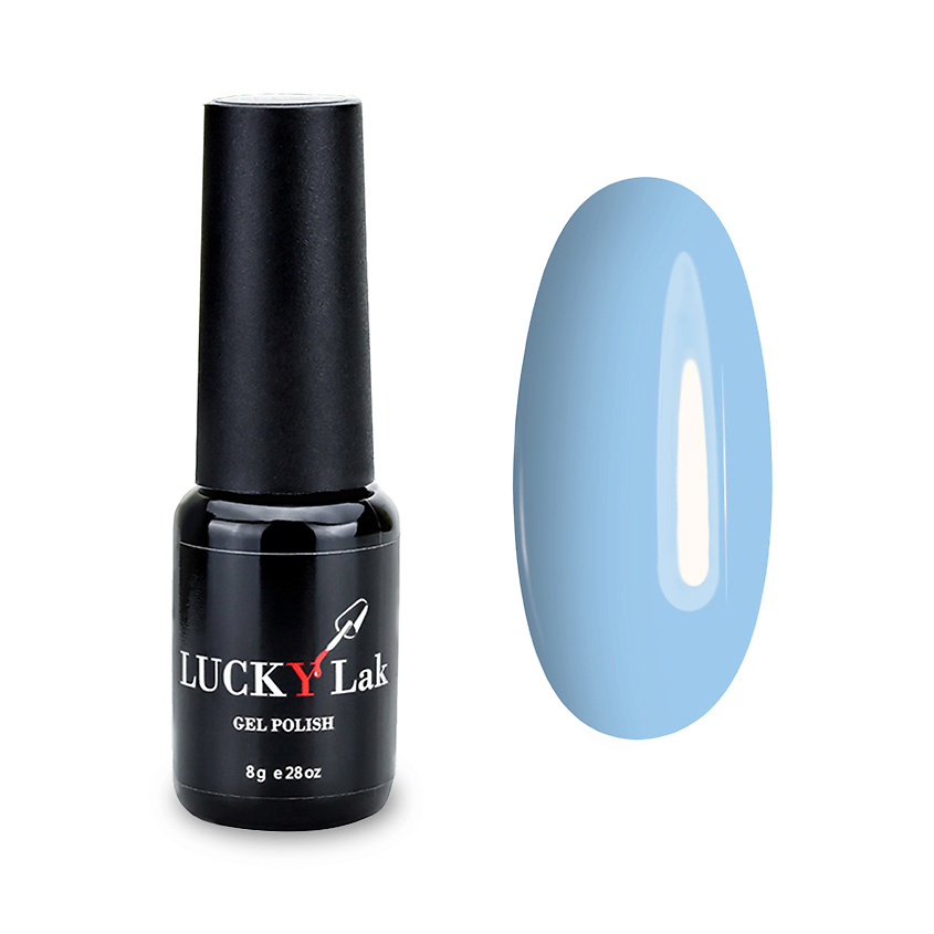 Изображение товара LUCKYLAK Гель-лак для ногтей Coler №61 Голубой до 6 недель стойкости