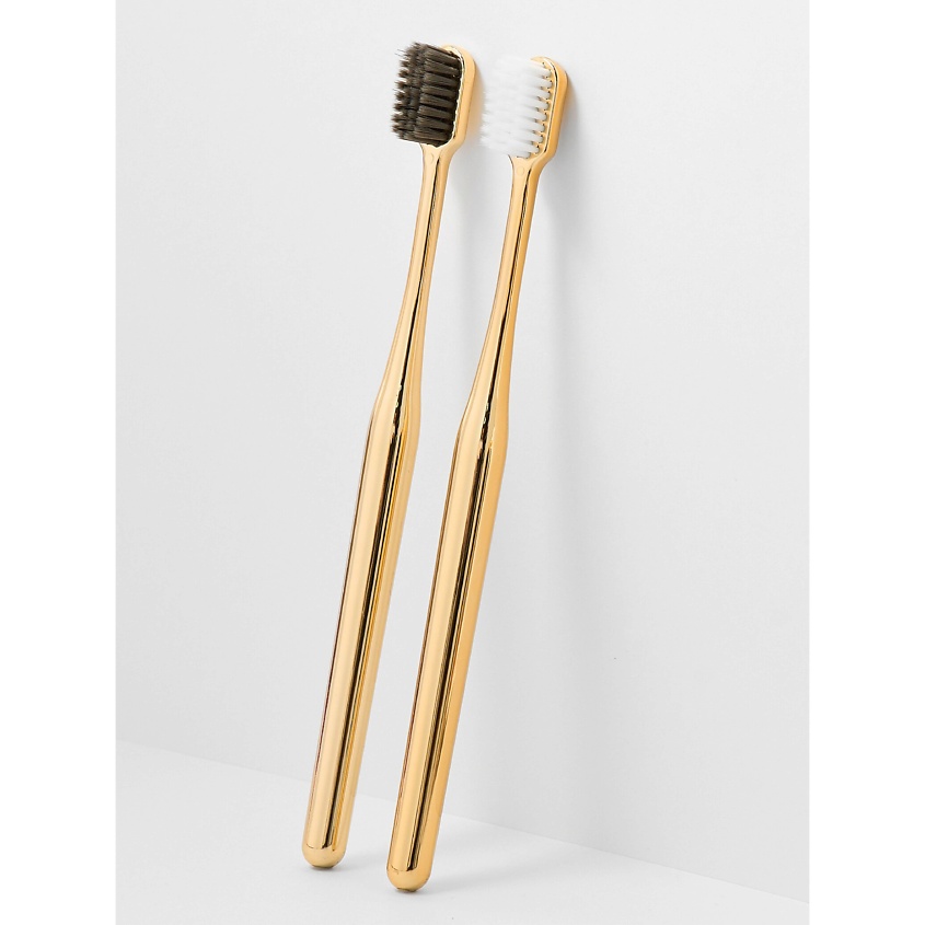 Изображение товара TRENDPLACE Зубная щетка мягкая набор, Золотой
