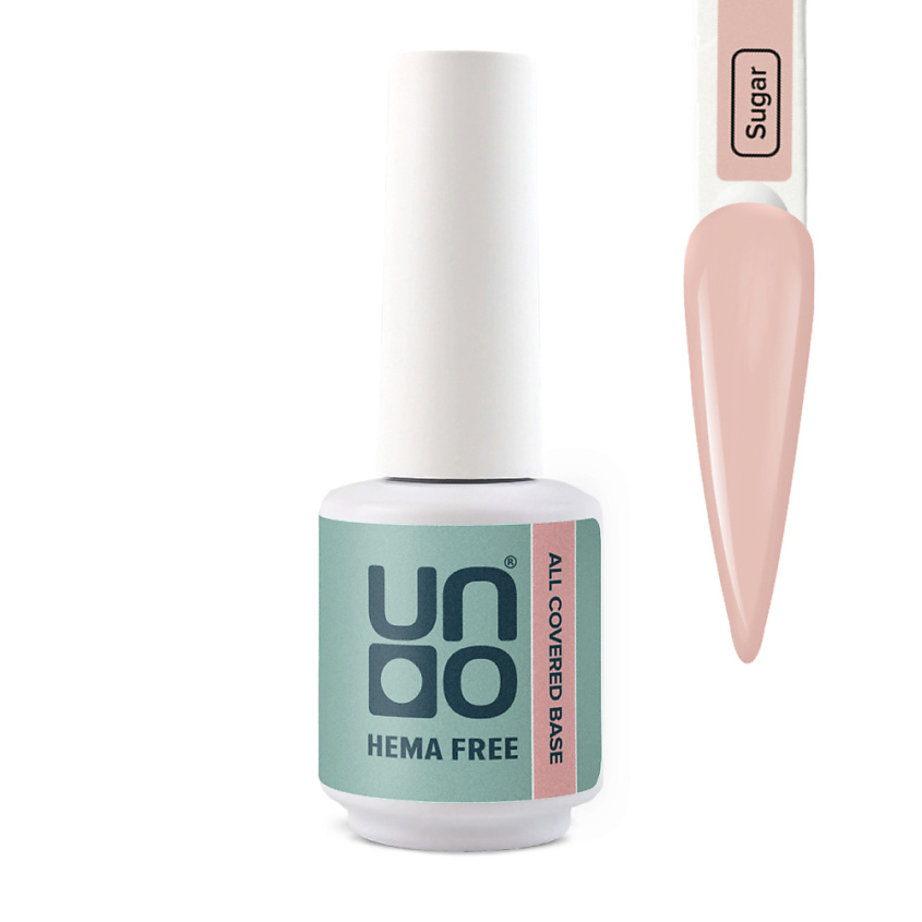 Изображение товара UNO HEMA FREE, Гель-лак базовый All Covered Base Gel, Sugar, 10 г