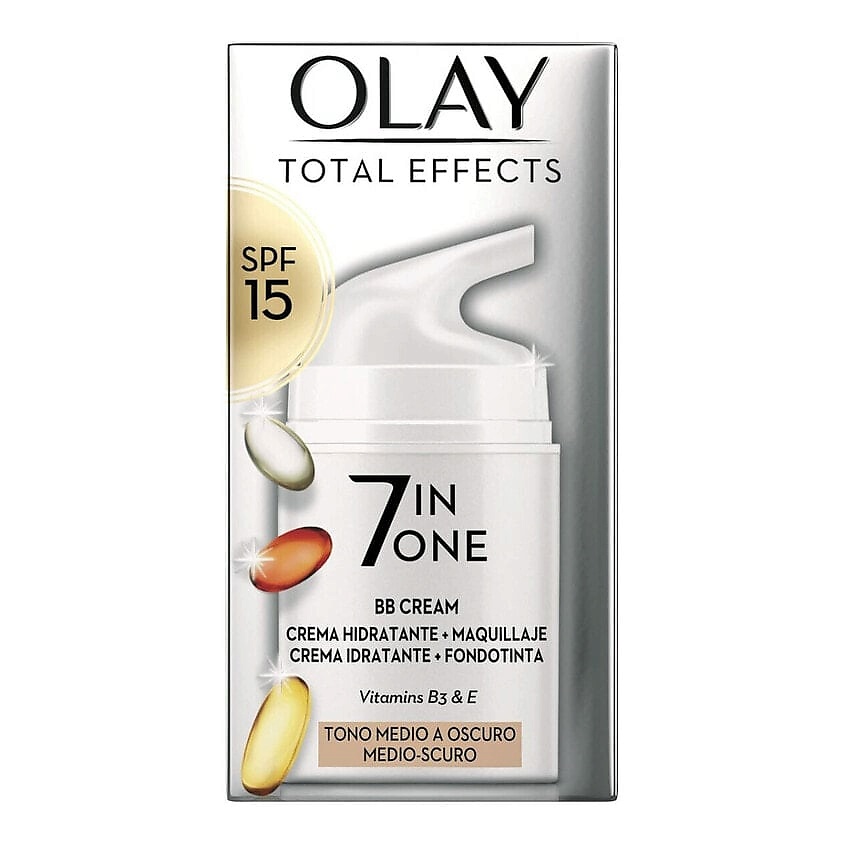 Изображение товара OLAY Увлажняющий BB-крем Total Effects BB Cream Spf 15, Medium Dark