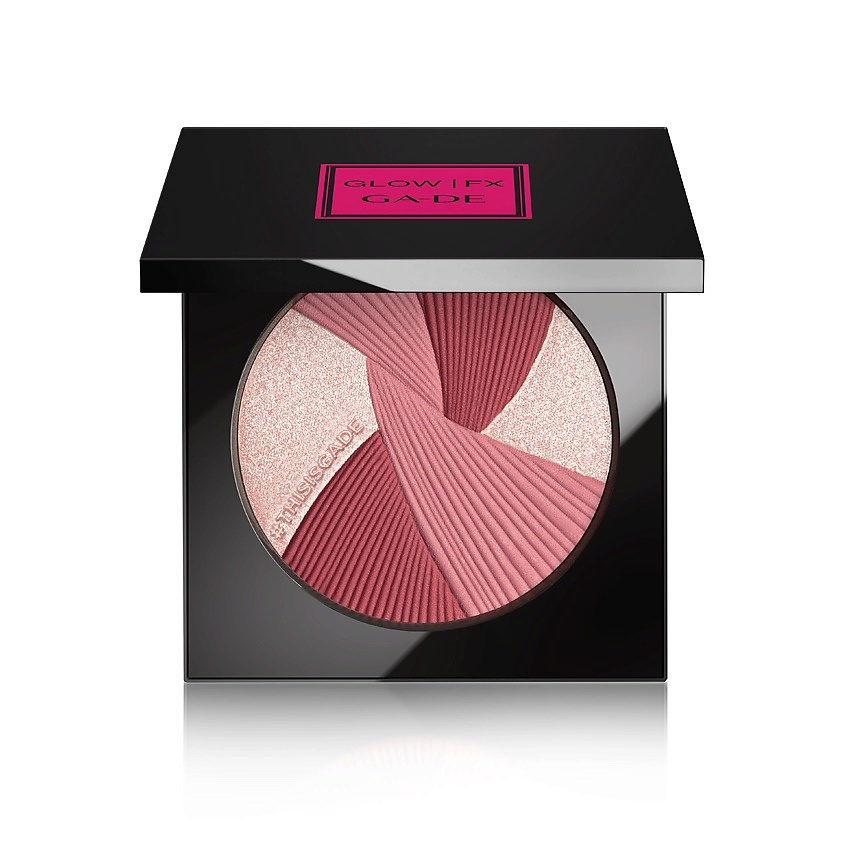 Изображение товара Натуральная палетка для лица GLOW FX № 149 Plum Twist с бронзером, румянами и хайлайтером