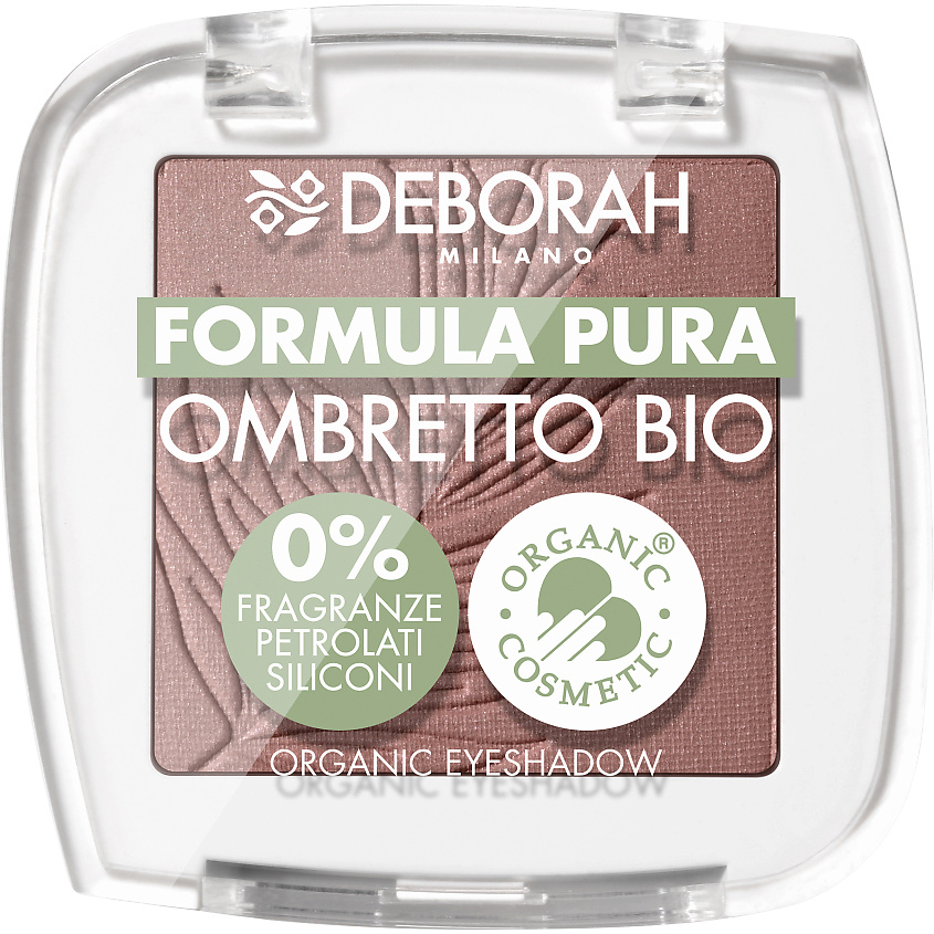 Изображение товара DEBORAH MILANO Тени для век Formula Pura Ombretto Bio, Матовый розовый, 2,5гр