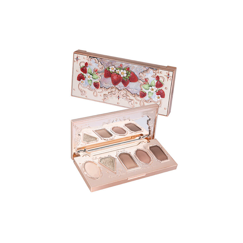 Изображение товара FLOWER KNOWS Палетка теней Strawberry Rococo Eyeshadow Palette, № 01